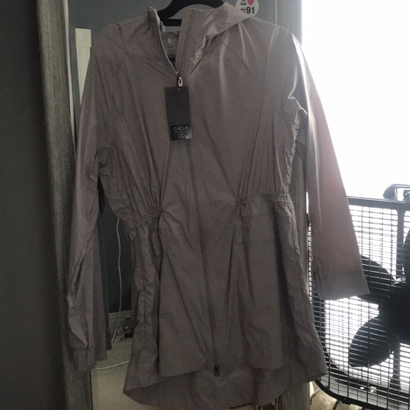 CALIA by Carrie Underwood Jackets & Blazers - Calia “Gull Gray” rain jacket by Carrie Underwood